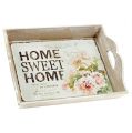 Floristik24 Træbakke med tekst Home Sweet Home
