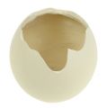 Floristik24 Keramisk æg åben fløde H12cm 2stk