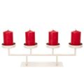 Moderne lysestage med fire lysestager, 47 cm | Floristik24.dk
