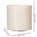 Magnetiske lysestager til tykke, koniske lys (4 cm), 4 stk. | Floristik24.dk