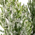 Kunstigt snedækket fyrretræsgrene til blomsterarrangementer og adventsdekorationer, 40 cm, 3 stk. | Floristik24.dk