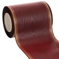 Floristik24 Kransbånd Bordeaux Moiré 125 mm dekorativt bånd
