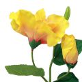 Floristik24 Kunstige Blomster Hibiscus Gul 62cm