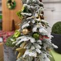 Floristik24 Kunstigt juletræ slim sneet vinterdekoration H180cm