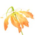 Kunstig Gloriosa orange blomst