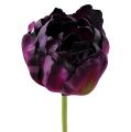 Floristik24 Kunstige blomster tulipaner lilla-grøn 84 cm - 85 cm 3stk