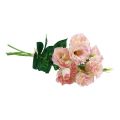 Floristik24 Kunstige blomster Eustoma Lisianthus pink creme 52cm 5stk