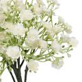 Floristik24 Gypsophila kunstige blomster Gypsophila hvid L30cm 6 stk i bundt