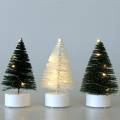 Floristik24 LED juletræ grøn/hvid 10cm 3stk