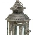 Floristik24 Antik lanterne rund H23cm