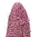 Floristik24 Loofah på pind stor pink, lyng 8cm - 30cm 25p