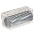 Rund magnetisk skive til lysestager og metalbakker, 1 cm, 20 stk. | Floristik24.dk