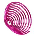 Floristik24 Metal snegletråd snegle pink 2mm 120cm 2stk