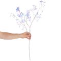 Kunstig blomstrende gren med iriserende blomster, 80 cm | Floristik24.dk