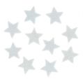 Floristik24 Mini glitter stjerne 2,5 cm hvid 48stk