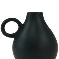 Floristik24 Mini keramik vase sort hank keramisk dekoration H8,5cm