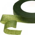 Floristik24 OASIS® Flower Tape, blomstertape, selvklæbende, mosgrøn B13mm L27,5cm 2stk.