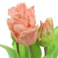 Floristik24 Papegøje tulipan Real-Touch i en gryderosa 23 cm