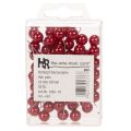 Perlestifter rød Ø10mm 60mm