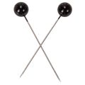 Perlestifter sort Ø10mm 60mm | Floristik24.dk