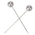 Perlestifter sølv Ø10mm 60mm | Floristik24.dk