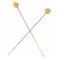 Perlehoved nåle Ø6mm 65mm orange | Floristik24.dk