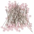 Floristik24 Pearl Head Pins Ø6mm 65mm Pink