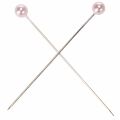 Pearl Head Pins Ø6mm 65mm Pink | Floristik24.dk
