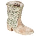 Floristik24 Blomsterpotte cowboy støvle plantesko vintage blomstermønster 24cm