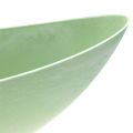 Floristik24 Dekorativ skål, planteskål, pastelgrøn 55cm x 14,5cm H17cm