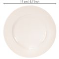 Runde, enkle tallerkener til dekoration og små arrangementer, 17 cm, 6 stk. | Floristik24.dk
