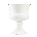 Floristik24 Kop vase dekorativ kop hvid rust Ø13,5cm H15cm Shabby Chic