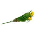 Floristik24 Ranunculus buket med græs 35cm gul