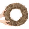 Krans af naturmateriale, naturlig dekorativ krans til gør-det-selv-projekter, 35 cm | Floristik24.dk