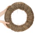Vinrankrans, ubehandlet, rund, naturlig krans til hobbybrug, 45 cm | Floristik24.dk