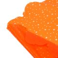 Floristik24 Rondella manchet orange Ø38cm 50stk