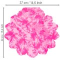 Blomstermanchet rondella rund manchet 38 cm lyserød til buketter | Floristik24.dk