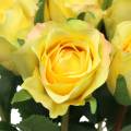 Floristik24 Rose gul 42cm 12stk
