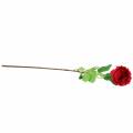 Floristik24 Rose kunstig blomst rød 72cm