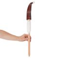 Jule-nisse dekorationspæle, julemanden med filthat, 58 cm, 6 stk. | Floristik24.dk