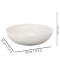 Stor rund skål, alsidig dekorativ skål, 30 cm | Floristik24.dk