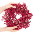 Kunstig blomsterkrans, babyåndedekoration, 30 cm | Floristik24.dk