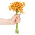 Kunstig babyånde orange gren til blomsterarrangementer 30 cm 10 stk. | Floristik24.dk