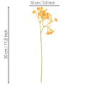 Kunstig babyånde orange gren til blomsterarrangementer 30 cm 10 stk. | Floristik24.dk