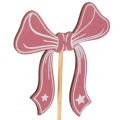 Dekorative sløjfeblomsterpinde 32 cm 12 stk. | Floristik24.dk