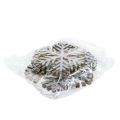 Floristik24 Snowflake sølv til hængende Ø8cm - Ø12cm 9stk