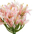 Floristik24 Silkeblomst agapanthus pink 80cm