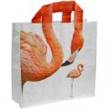 Floristik24 Shopper taske, indkøbspose B39,5cm Flamingo taske