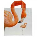 Floristik24 Shopper taske, indkøbspose B39,5cm Flamingo taske