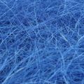 Floristik24 Sisal pladevat blå, naturlige fibre 300g